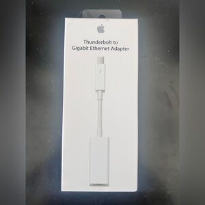 Apple Thunderbolt to Gigabit Ethernet Adapter - White